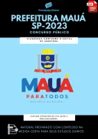 Apostila Pref. Mauá SP 2023
