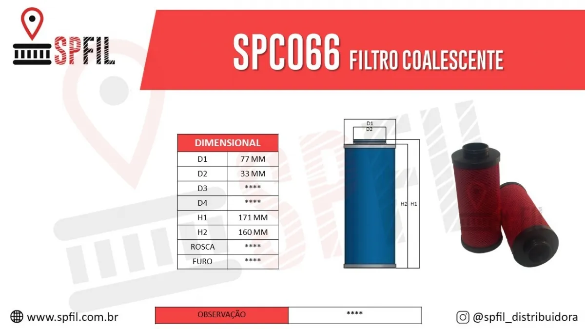ELEMENTO COALESCENTE SPCO66