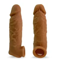 Capa Peniana Cyber com Anel Escroto 16 x 3,6cm TOP NOTCH – CA-021 - Foto 2