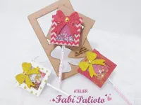 G1.466  Gabarito de Moldes  em MDF Presente Ponteira  Shaker