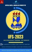 Apostila UFS Ano 2023 ODONTÓLOGO