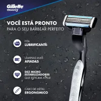 Kit Barbear Gillette Mach3, GILLETTE MACH3 - Foto 4