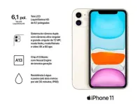 iPhone 11 branco 64GB - Foto 5