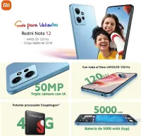 Smartphone Xiaomi Redmi 12 128GB/4GB Versão Global Sky Blue (Azul) - Foto 2