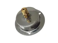 MANOMETRO HORIZONTAL 250 BAR PARA PAINEL - COM GLICERINA - Foto 2