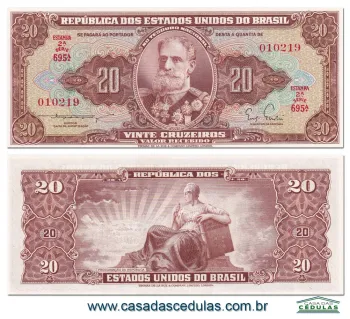 C084 - 20 Cruzeiros (Deodoro da Fonseca) - Sob
