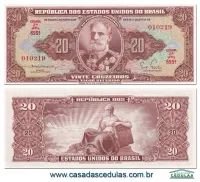 C084 - 20 Cruzeiros (Deodoro da Fonseca) - Sob