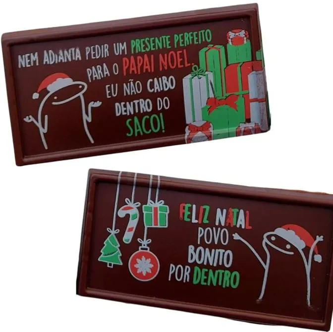 Plaquinhas Divertidas para o Natal do Flork