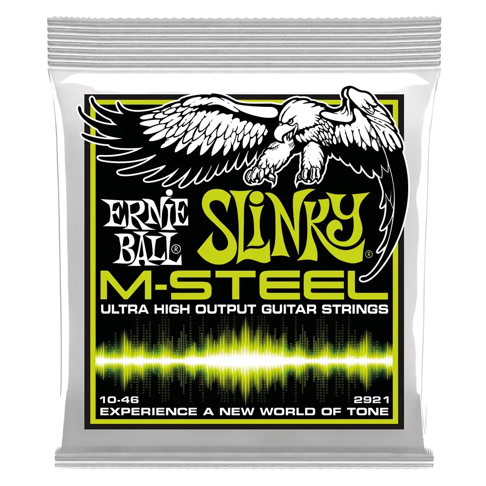 Corda Ernie Ball 010 Regular Slinky M-Steel para Guitarra Imagem