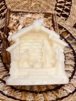 Vela capela menino Jesus e os três reis magos - Foto 2