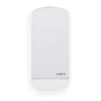 Dispenser p/sabonete liq./álcool gel 800ml (c/ reserv.val. Xpro) emb. ind. inox branco - Select - Nobre