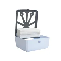 Dispenser p/toalha 1/3D. cinza/branco New Classic - Nobre - Foto 4