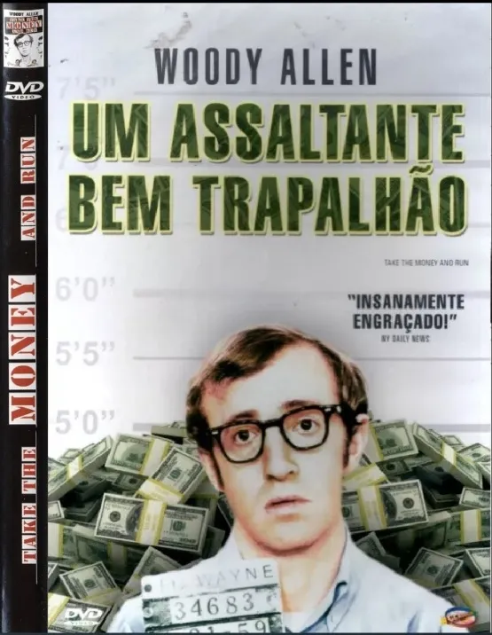 DVD UM ASSALTANTE BEM TRAPALHAO - WOODY ALLEN