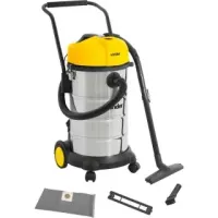 Aspirador Tambor Vonder Profissional APV 1240 40L  Aço inoxidável, amarelo e preto 220v 60Hz - Foto 2