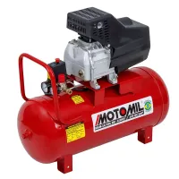 Compressor de ar elétrico portátil Motomil MAM-10/50LBR monofásica 50L 2.5hp 220V 60Hz vermelho/preto - Foto 2
