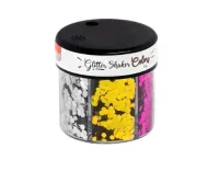 DI12 Glitter Shaker Metálico losango - Foto 3