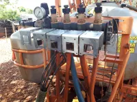 KIT AUTOMAÇÃO COMANDO MASTERFLOW MF2000 CABO - Foto 4