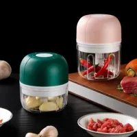 Mini Processador Triturador Sem Fio Elétrico - Foto 5