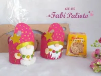 G1.471   Gabarito de Moldes em MDF  Porta Mini Panetone Gnomo - Foto 3