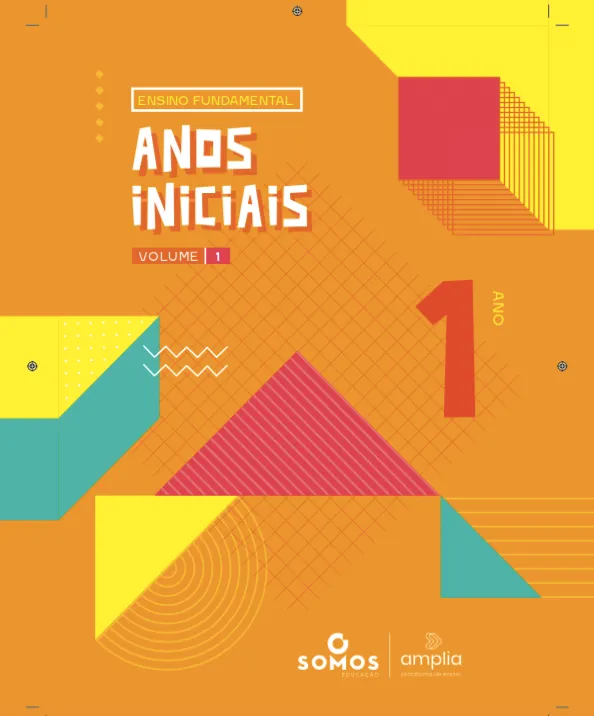 KIT DE APOSTILAS 4 VOL. SISTEMA AMPLIA + INGLÊS + ARTE - 1º ANO Imagem