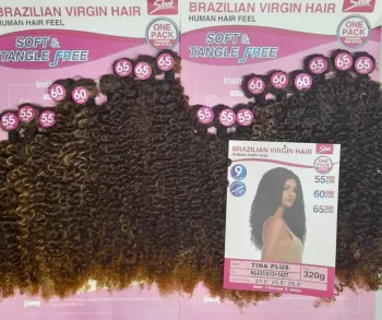 CABELO BIO VEGETAL - TINA PLUS (320GR) 1 PACOTE - Foto 2