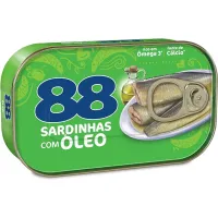 Sardinha Em Oléo 88 Lata 125g - Foto 2