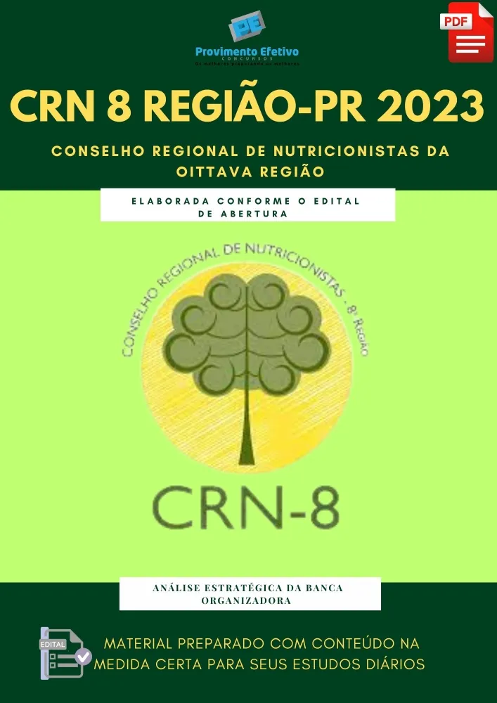 Apostila CRN 8 Região Seleção 2023 Imagem