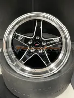 Jogo de Rodas ATOMIC ARO 18 5X114 Tala 9,5 e 10,5 (FRETE A COBRAR NO DESTINO) - Foto 2
