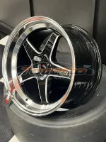 Jogo de Rodas ATOMIC ARO 18 5X114 Tala 9,5 e 10,5 (FRETE A COBRAR NO DESTINO) - Foto 5