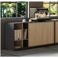 Armário Baixo Credenza 1360 com Nichos Dinamicos Nobile - Foto 2