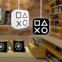 Luminária Pendente Playstation Box Íones