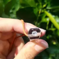 COLAR DIFUSOR DE PEDRA NATURAL PARA AROMATERAPIA Ponta de Ametista - 0105 - Foto 5