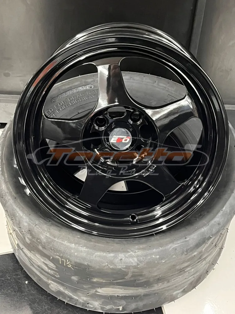  Jogo de Rodas EVO ARO 15 4x100 Tala 7 (FRETE A COBRAR NO DESTINO)