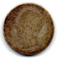 Venezuela - 1921 - 1/2 Bolívares - Prata .835 - Aprox. 2,13g - 18mm - UTG