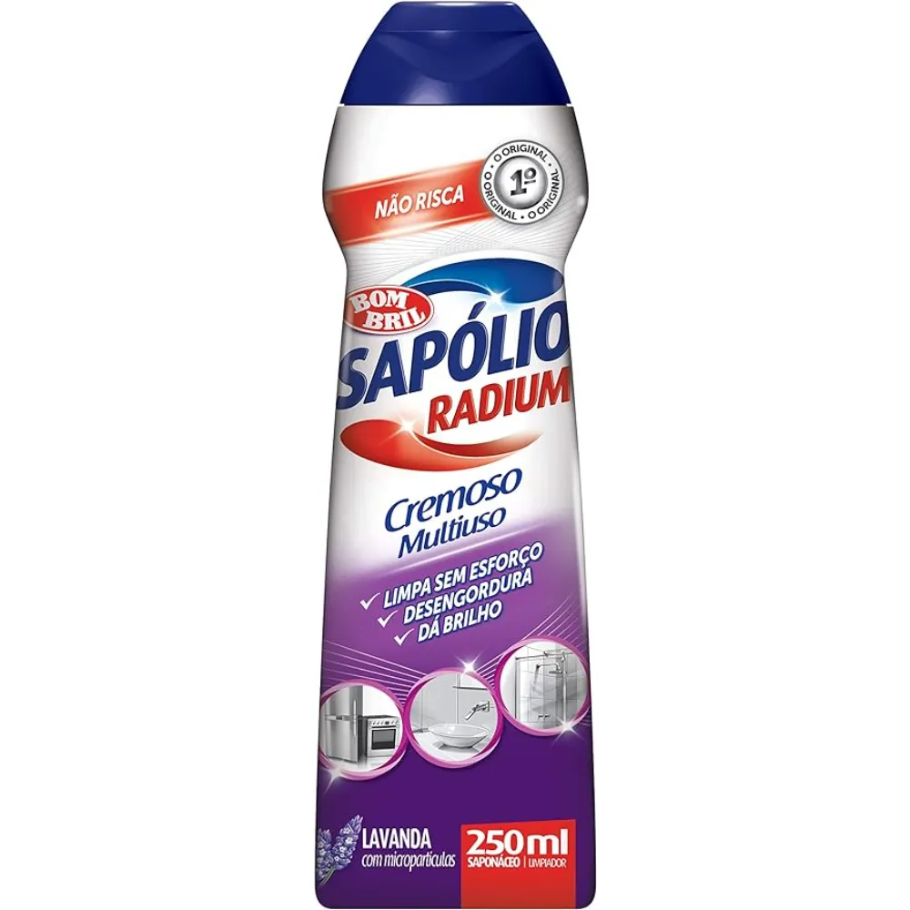 Sapólio Radium Cremoso Lavanda 250ml Imagem