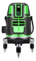 Nivel Laser Verde 2 Linhas Verde Profissional + Maleta - Foto 2