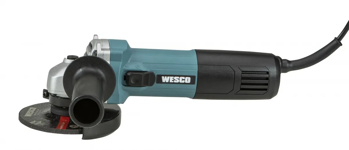 Esmerilhadeira Angular Wesco WS4740 De 60Hz Azul-Turquesa 750W 220V 