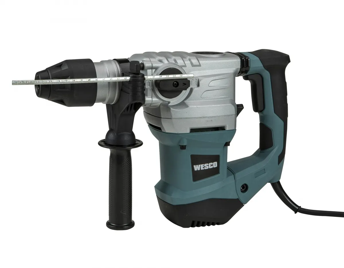 Martelete Eletropneumático Wesco WS3202K Azul-Turquesa com 1500w De Potência 220V Imagem