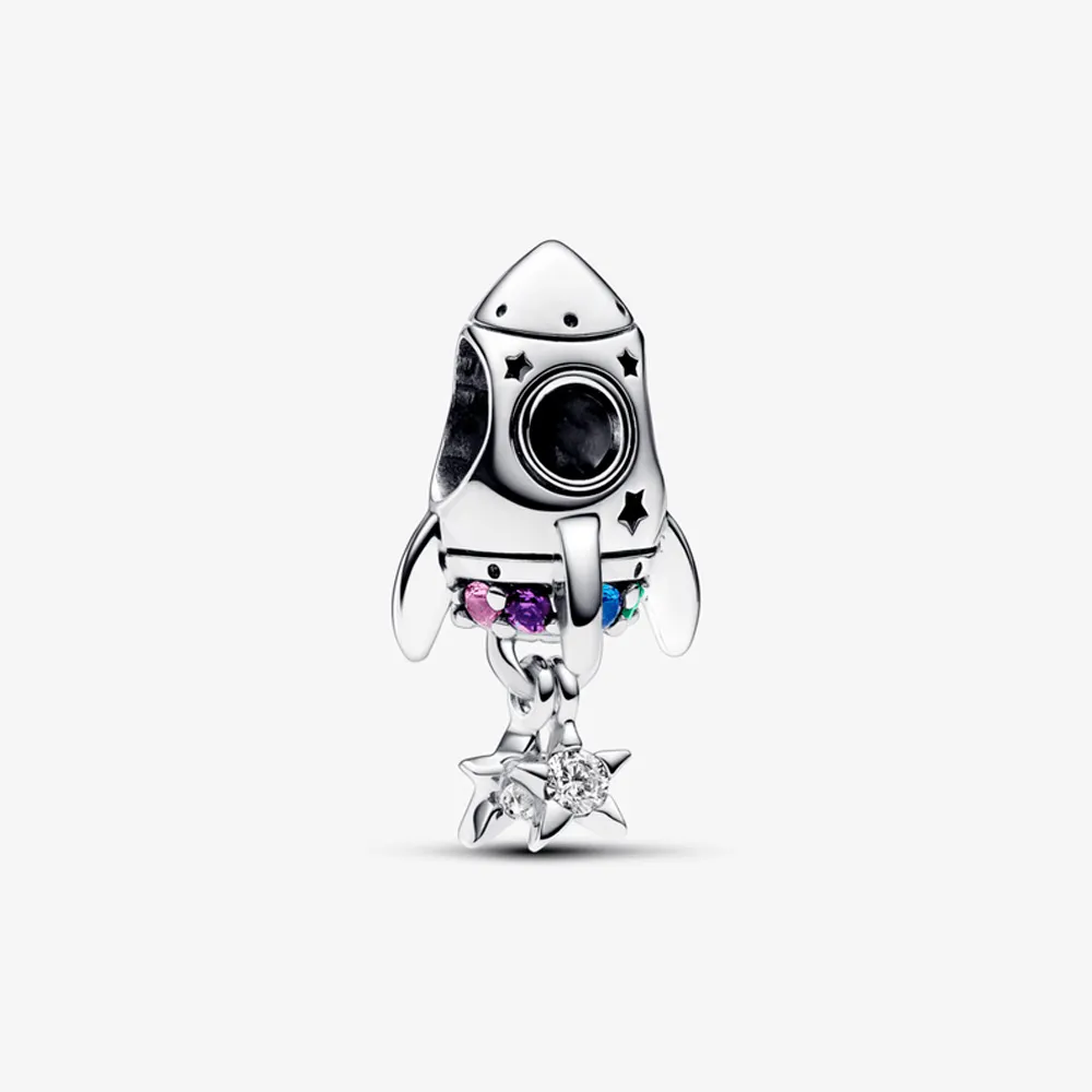 Berloque Foguete Espacial – em Prata925