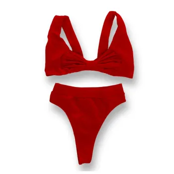 CALCINHA BIQUÍNI RETRO HOPE VERMELHO