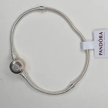 Bracelete crie & combine - brilho em prata 925 – Inspiração Pandora - Foto 2