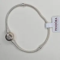 Bracelete crie & combine - brilho em prata 925 – Inspiração Pandora - Foto 2