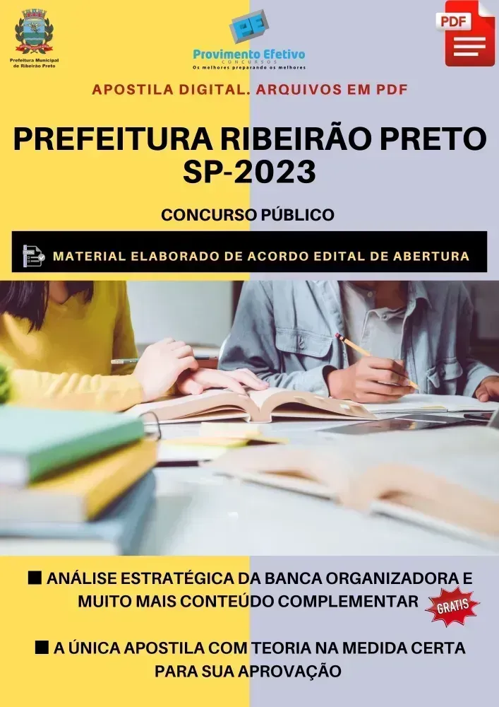 Apostila Prefeitura Ribeirão Preto SP Médico Sanitarista  2023 