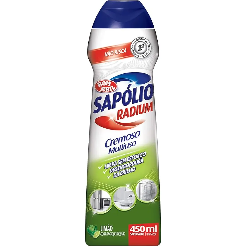 Sapólio Radium Cremoso Limão 450ml Imagem