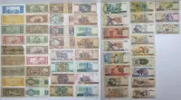 Lote com 54 Cédulas Nacionais das Imagens - Estado de Conservação UTG á MBC - Algumas cédulas estão rasgadas e c/ danos - Foto 2