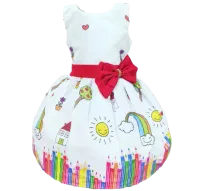 Vestido Aquarela Mod.3 Elástico PrintIX