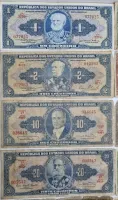 Lote com 54 Cédulas Nacionais das Imagens - Estado de Conservação UTG á MBC - Algumas cédulas estão rasgadas e c/ danos - Foto 3
