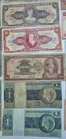 Lote com 54 Cédulas Nacionais das Imagens - Estado de Conservação UTG á MBC - Algumas cédulas estão rasgadas e c/ danos - Foto 9