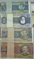 Lote com 54 Cédulas Nacionais das Imagens - Estado de Conservação UTG á MBC - Algumas cédulas estão rasgadas e c/ danos - Foto 11
