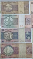 Lote com 54 Cédulas Nacionais das Imagens - Estado de Conservação UTG á MBC - Algumas cédulas estão rasgadas e c/ danos - Foto 12